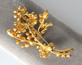 オーストリア製オレンジペリドットグリーンラインストーンスプレー