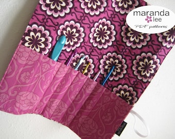 Crochet Hook Roll Pattern – Sewing Pattern PDF Download