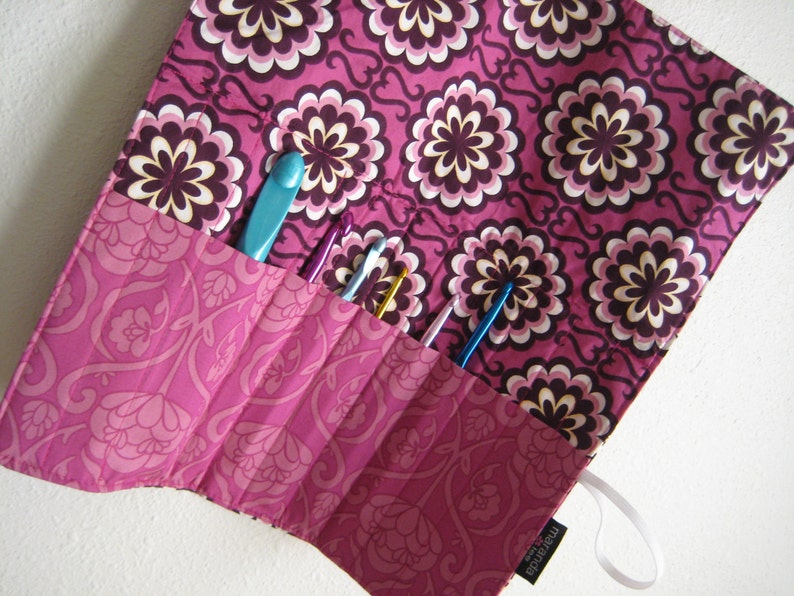 Crochet Hook Roll Pattern PDF Crochet Hook Case Clutch Sewing Pattern to Download Boutique Email image 4
