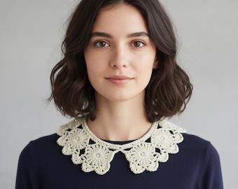Anleitung für ein gehäkeltes Spitzenhalsband im Vintage Stil - PDF Download