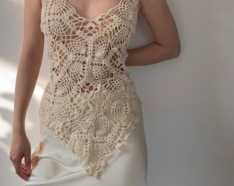 Boho Crochet Halter Top Pattern | Festival Lace Bralette PDF Tutorial (Digital Download)