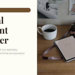 Digital studentplanerare för GoodNotes & Notability Collegeplanerare, odaterad akademisk daglig vecka månad