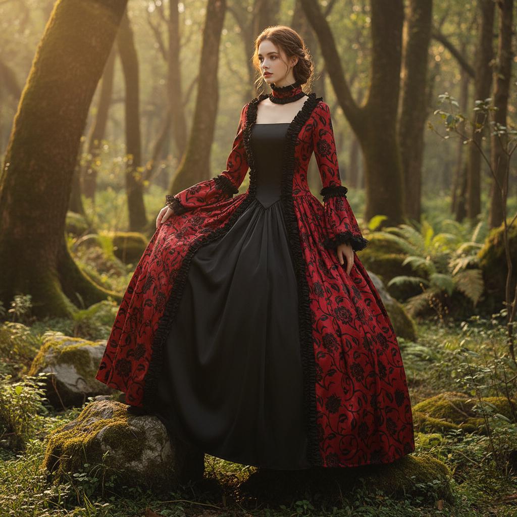 masquerade red and black dress Making a $10 Masquerade Ballgown for my friend @lovebailey #diy #howto #costume #cosplay #fashion #style #dress #prom #masquerade #lgbt #sewing