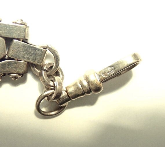 Victorian Pocket Watch Chain with Fob Austro-Hung… - image 5