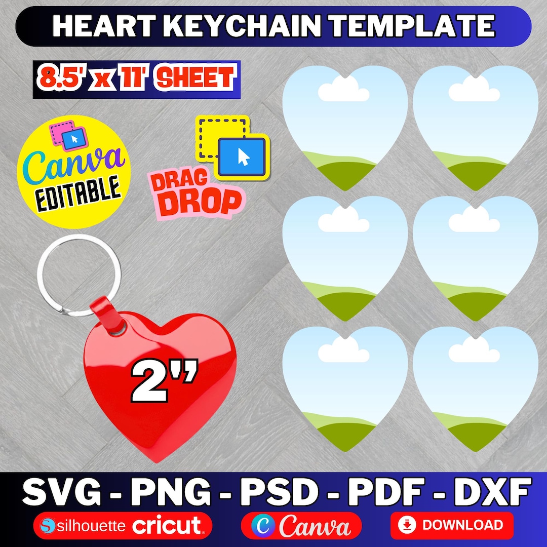 Keychain Frame Editable 2
