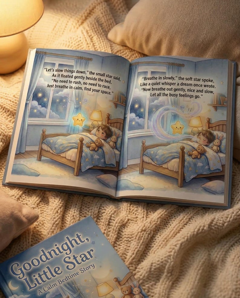 Histoire du soir enfant 3-6 ans | Livre pour dormir enfant | Histoire calme enfant | Livre PDF enfant | Téléchargement instantané image 5