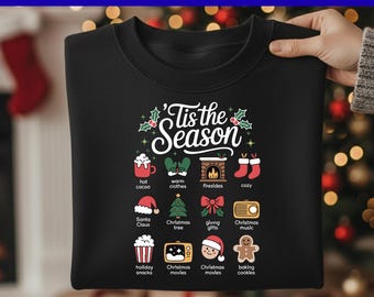 Christmas Doodles Svg Png, Merry Christmas Svg, Christmas Coquette Bow Svg, Retro Christmas Svg, Christmas Tree Svg, Festive Holiday Svg