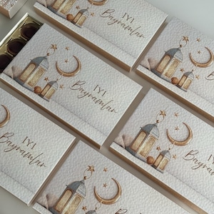 Eid Mubarak Gastgeschenk | Bayram Schokolade | Toffifee Eid Mubarak | Ramadan Geschenk | Islamisches Geschenk | Bayram Hediyesi