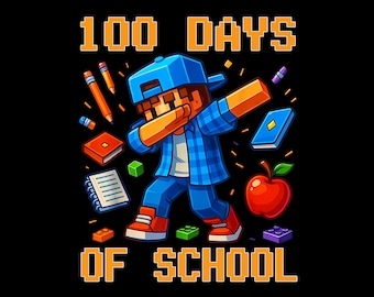 Juego de 100 días de clases (PNG), videojuego de 100 días de clases (PNG), felices 100 días de clases (PNG), dibujos animados de 100 días para niños gamer