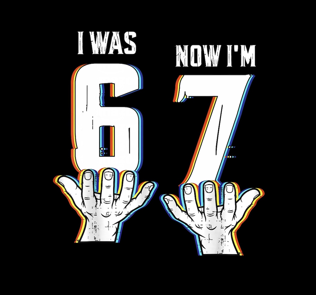 Six Seven 6 7 Meme Funny Hands PNG, Viral Internet Meme Humor Png ...