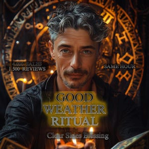 Good Weather Ritual | Clear Skies Blessing | Wedding Weather Spell | Sunny Day Energy Work | Outdoor Event Protection | Same Hour - Same Day
