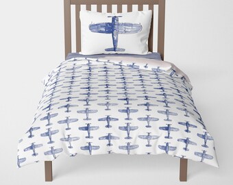 Airplane Duvet Cover Etsy