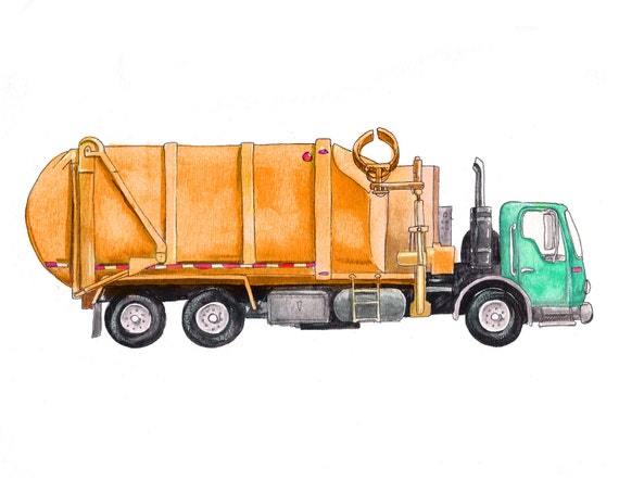 side loader garbage truck toy