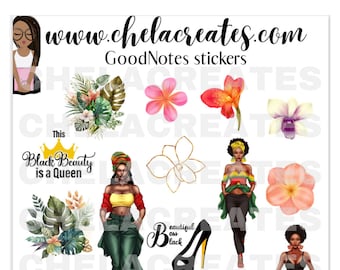 Brown Skin Beauty Goodnotes