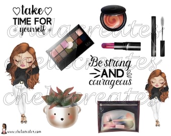 Take Time for Yourself...Printable Journal Stickers and Journal Prompts