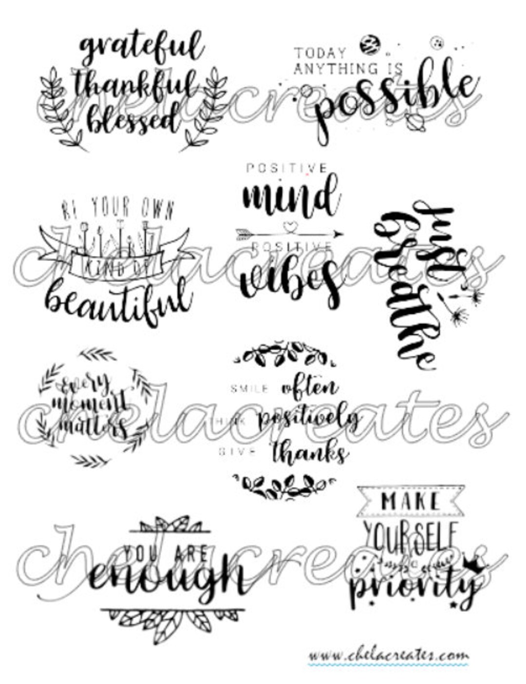 Just Breathe Quotes Printable - Etsy