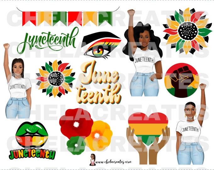 Juneteenth 2023 Kit ….Glam Mark Dolls Printable PDF