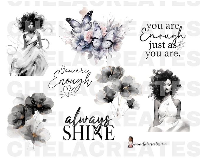 Always Shine Black and White Images PDF