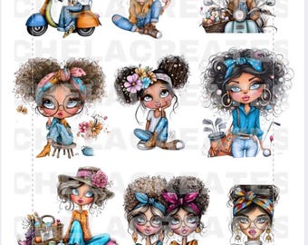 So Cute…. DIY Sticker sheet print, cut today PDF