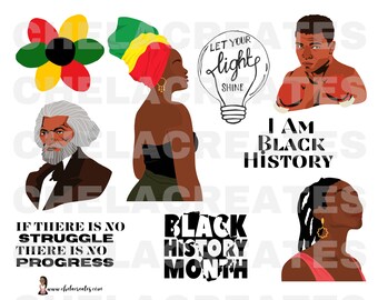 I Am Black History Printable PDF