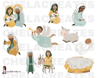 Nativity Jesus Is Coming 5 page Printable