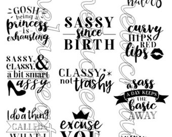 Keep It Sassy printable