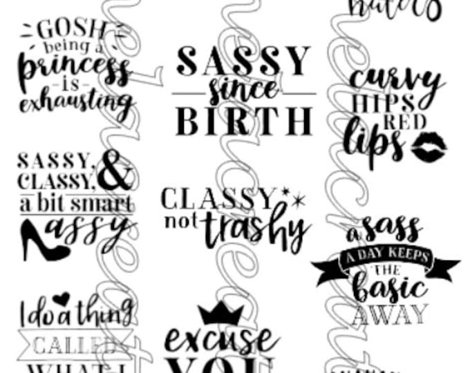 Keep It Sassy printable