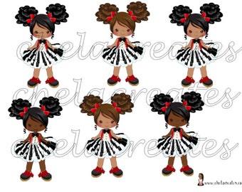 Puffy Girls Printable