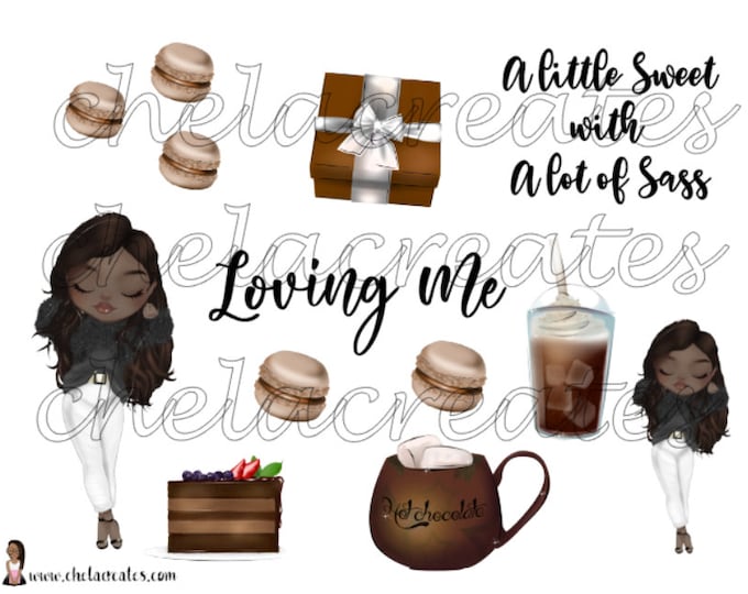 Sweet and Sassy .......Printable Journal Stickers and FREE journal prompts