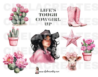 Real Cowgirls wear pink