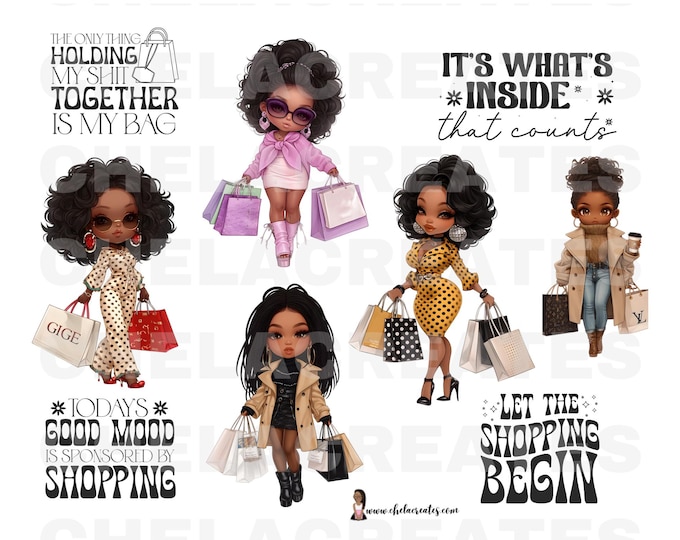 Shopaholic Diva PDF Printable
