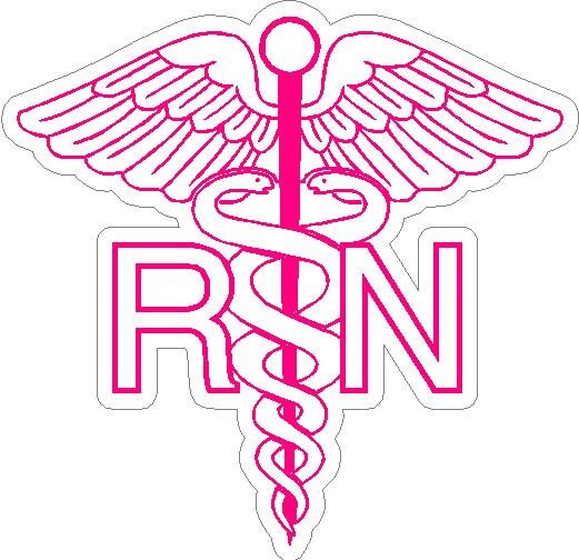 6 RN Registered Nurse Caduceus Snake medical symbol | Etsy
Red Nursing Caduceus