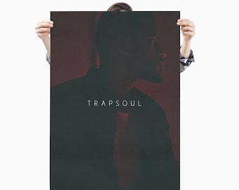 Bryson Tiller - TRAPSOUL Deluxe Matte vertical poster