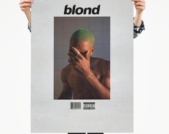 Frank Ocean - Blonde Deluxe Matte vertical poster