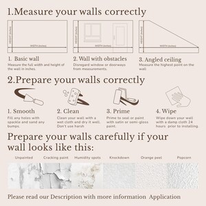 Pastoral Landscape Mural Wallpaper, Rural Forest and Lake Wallpaper Mural Countryside, Scenic Mural Peel and Stick and Traditional image 9
