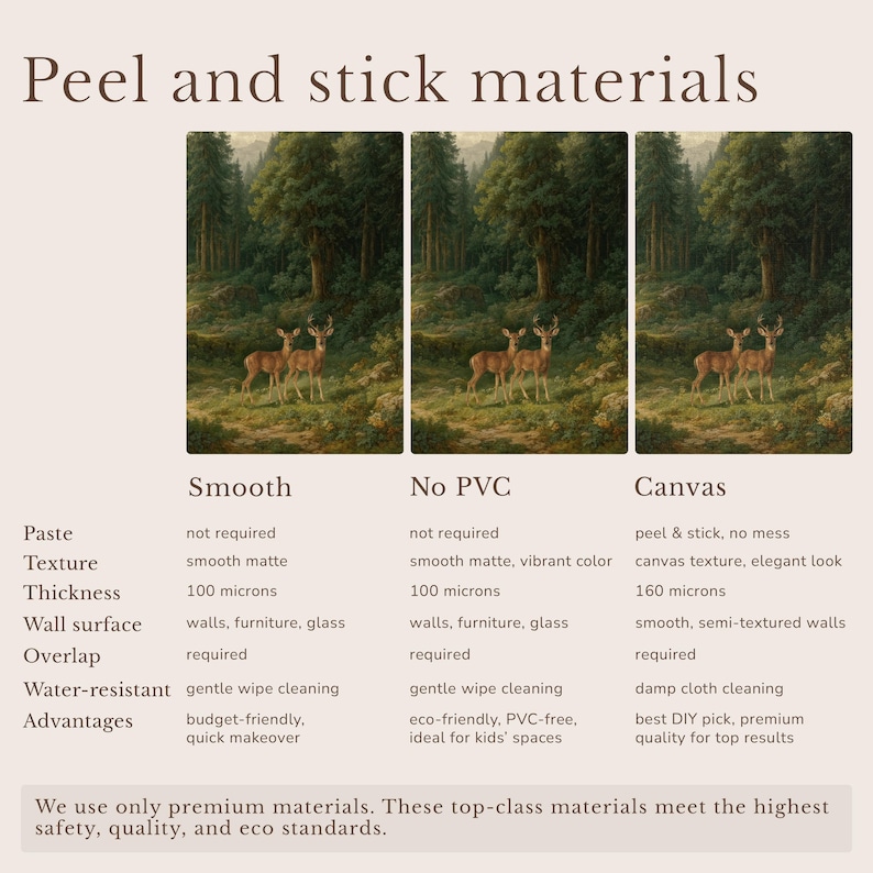 Pastoral Landscape Mural Wallpaper, Rural Forest and Lake Wallpaper Mural Countryside, Scenic Mural Peel and Stick and Traditional image 6