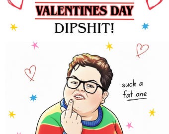 Valentines Day Card - Dipshit Derek