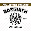Basgiath 2023 PNG, Fantasy Academy Quote Design, Dark Academia Aesthetic, Bookish Fantasy Art, Printable PNG Digital Download product logo