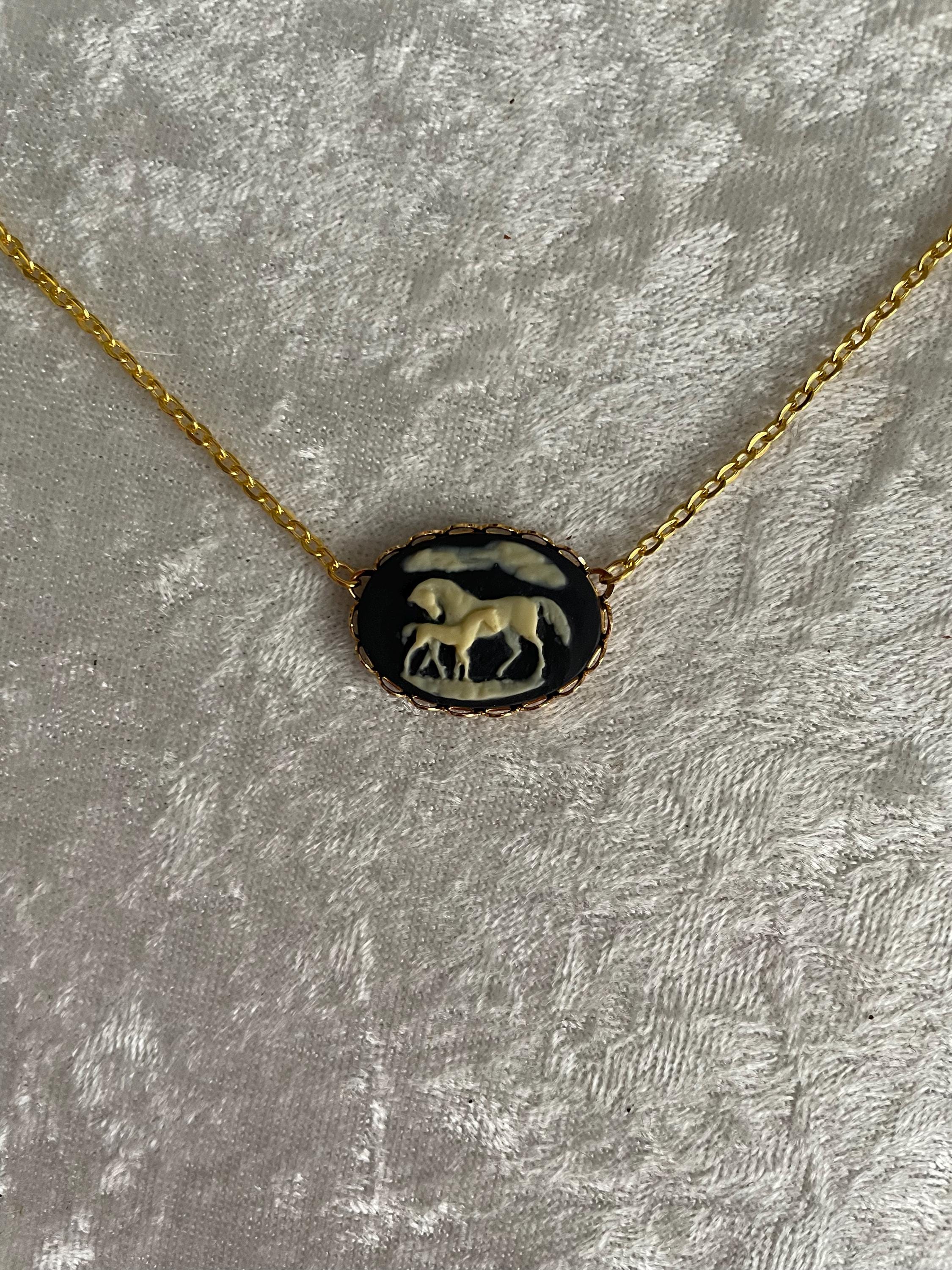 Onyx Cameo - Etsy