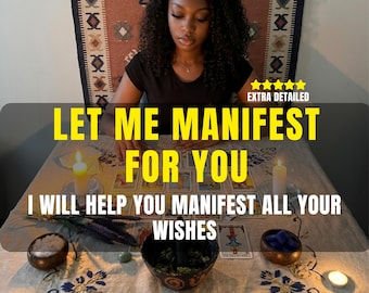 Let Me Manifest For You, Manifest Love, Personalized Manifestation Ritual & Psychic Medium Reading For Love, Career, Luck, Success,