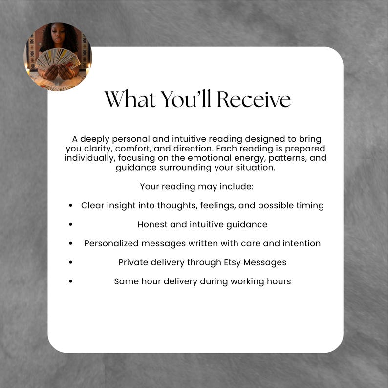 Blind Same Hour Psychic Reading, No Questions Asked, Accurate Spirit Guide Message, Deep Intuitive Insight image 6