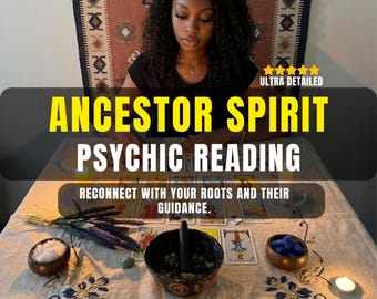 Psychische Lesung des Ahnengeistes, Same Hour Medium Reading für Botschaften & spirituelle Führung, Medium Reading, Spiritueller Rat