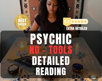 No Tools Psychic Reading Same Hour Clairvoyant Love Career Insight Telepathic Guidance Detailed