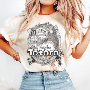 Vintage Totoro Shirt, Erwachsene, Kinder Shirt, Studio Ghibli Shirt, Mein Nachbar Totoro Shirt, Studio Ghibli Geschenk Shirt, Y2K T-Shirt