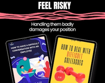 The Difficult Conversations & Colleagues Toolkit | Workplace Conflict Support |  Difficult Employees | Professional Communication Guide