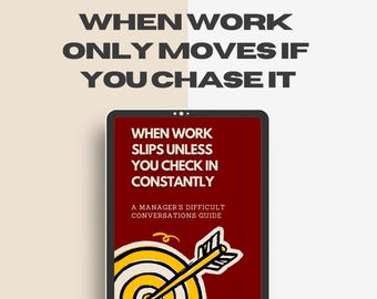 Employee Needs Constant Check-Ins | Manager Conversation Scripts | Avoid Micromanaging |  Difficult Conversations Guide