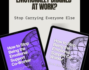 Professional Boundary-Setting & Assertive Communication Toolkit | Respect at Work Strategies + Productivity Protection | Career PDF Bundle