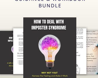 How to Deal With Imposter Syndrome | Self-Growth Workbook | Overcome Self-Doubt | Career & Personal Development Ebook