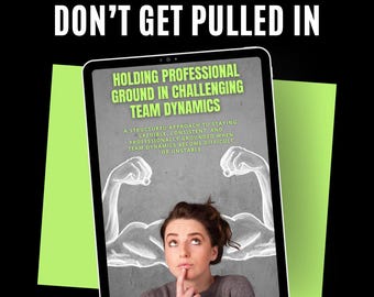 Professionelle Bodenständigkeit bei der Arbeit | Schwierige Team Dynamiken bewältigen | Bleiben Sie auch unter Druck glaubwürdig