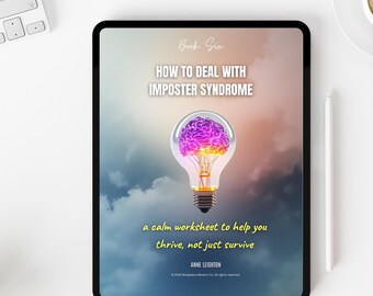 Step One - Imposter Syndrome Awareness Worksheet | Confidence Log | Printable Self-Growth Journal Page PDF